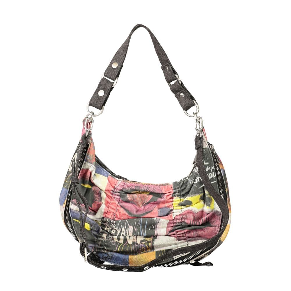 Desigual Black Cotton Women's Bag - 2