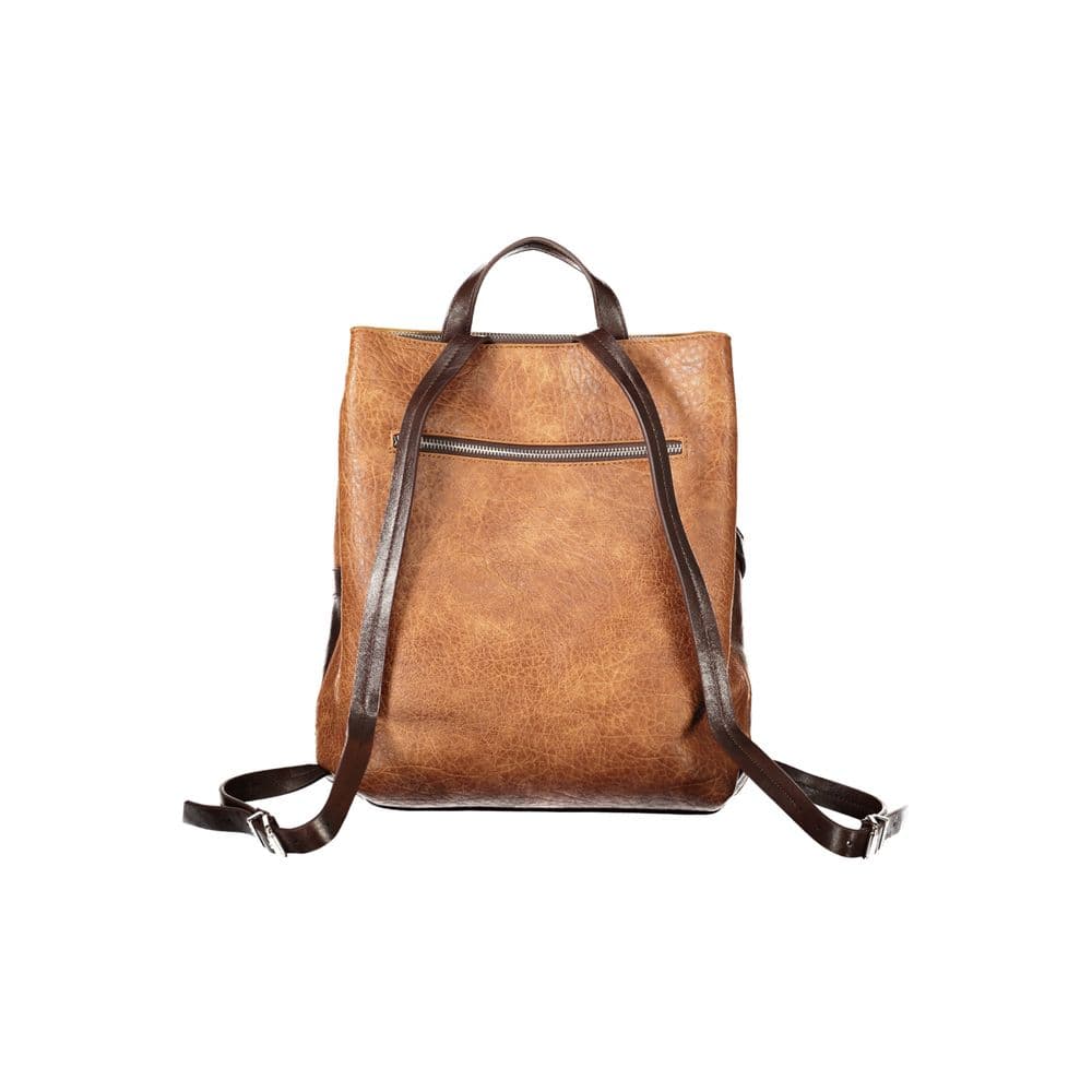 Desigual Brown Polyurethane Women's Backpack - 2