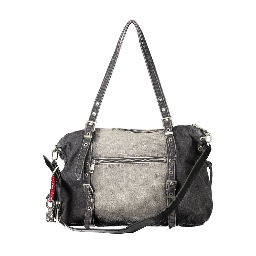 Desigual Black Cotton Women's Bag - 2