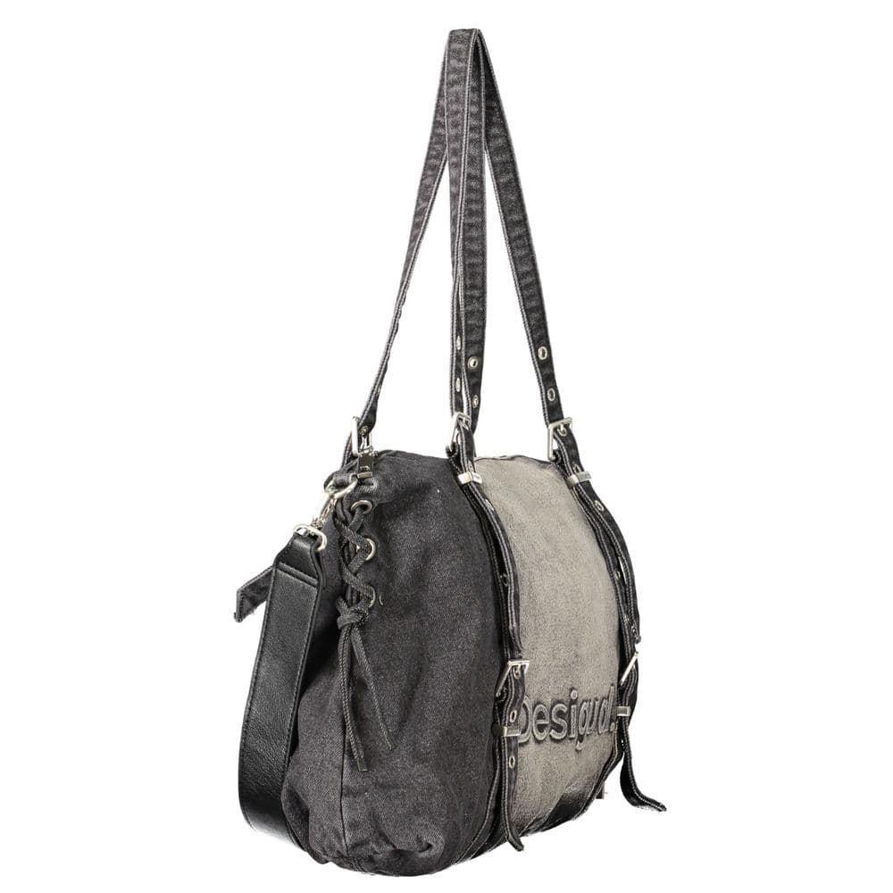 Desigual Black Cotton Women's Bag - 3