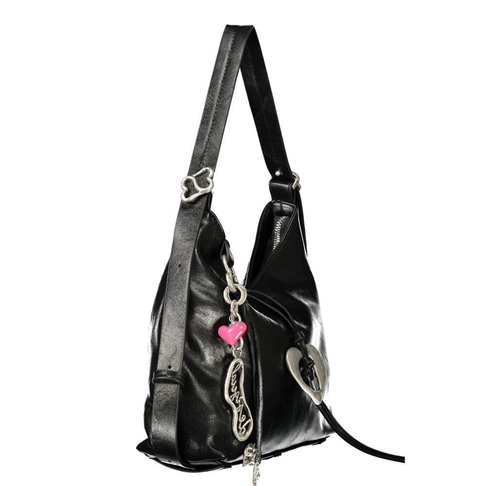 Desigual Nero Polyurethane Women's Bag With Adjustable Shoulder Handle - 3