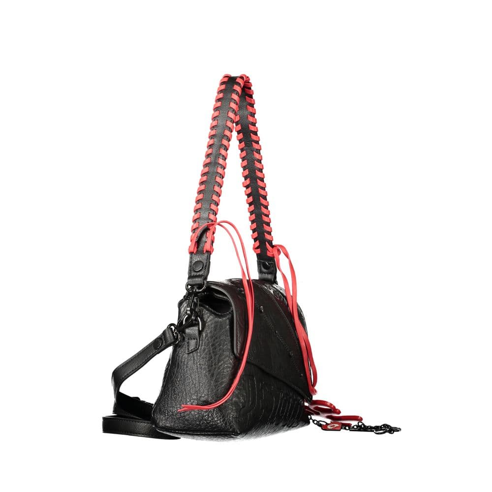 Desigual Black Polyurethane Women Bag - 3