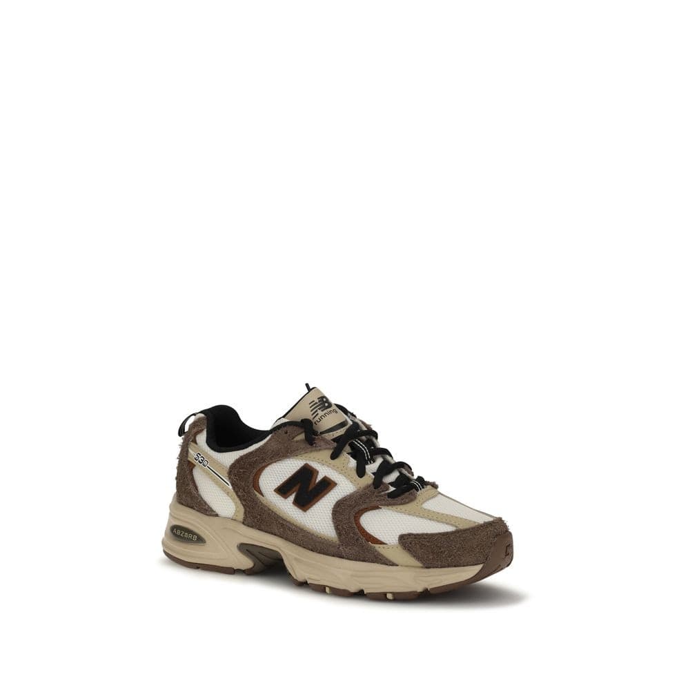 New Balance Brown Polyamide Athletic Sneakers - 2