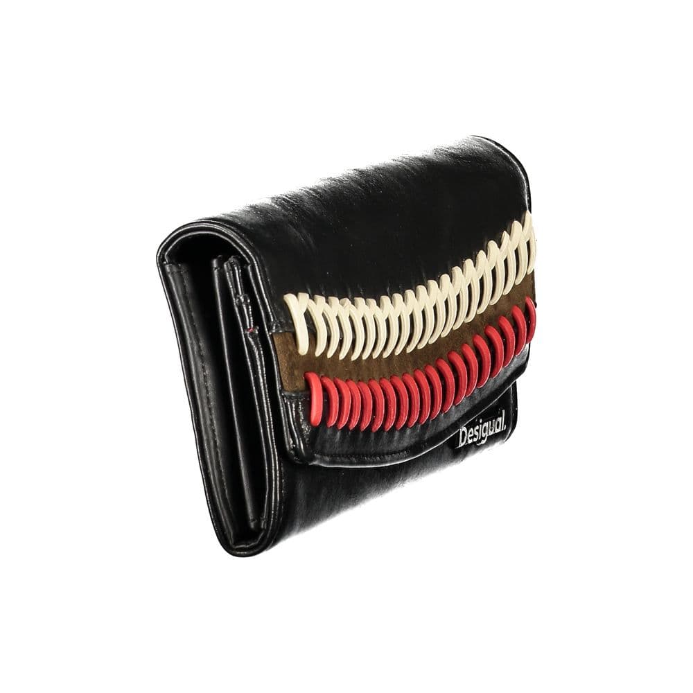 Desigual Black Polyurethane Women Wallet - 3