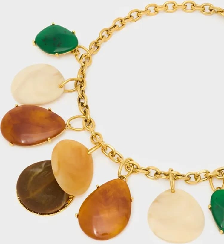 Collana con pendenti in resina | NALÌ - 3