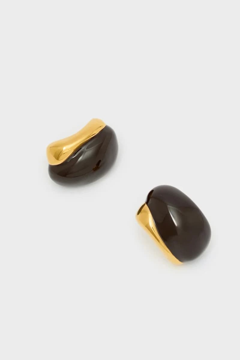 Orecchini Bean in smalto | NALÌ - 3