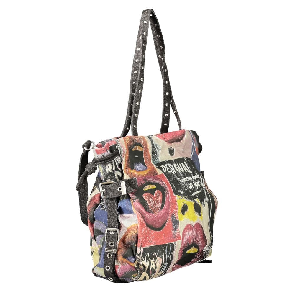Desigual Black Cotton Women's Bag - 3