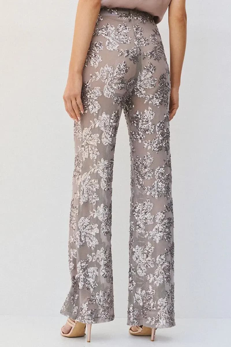 Pantaloni con paillettes e fodera removibile | ACCESS FASHION - 3