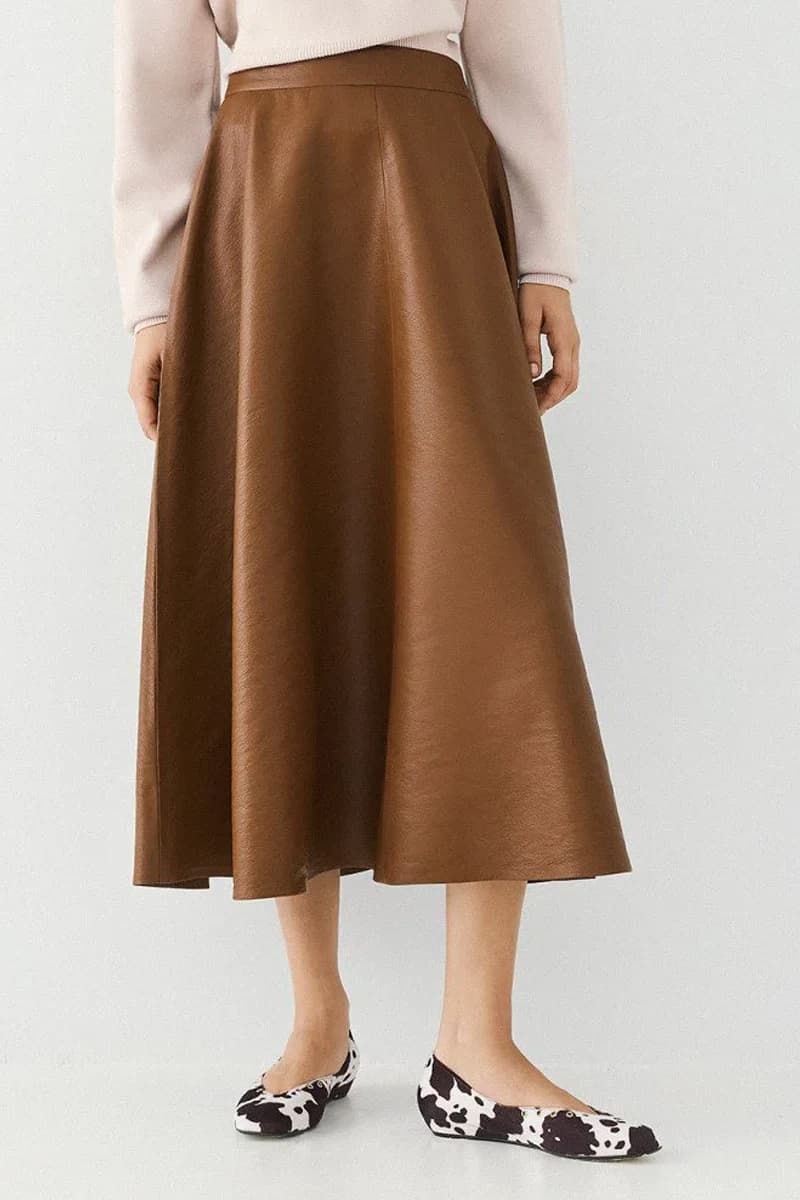 Gonna midi in similpelle | ACCESS FASHION - 2