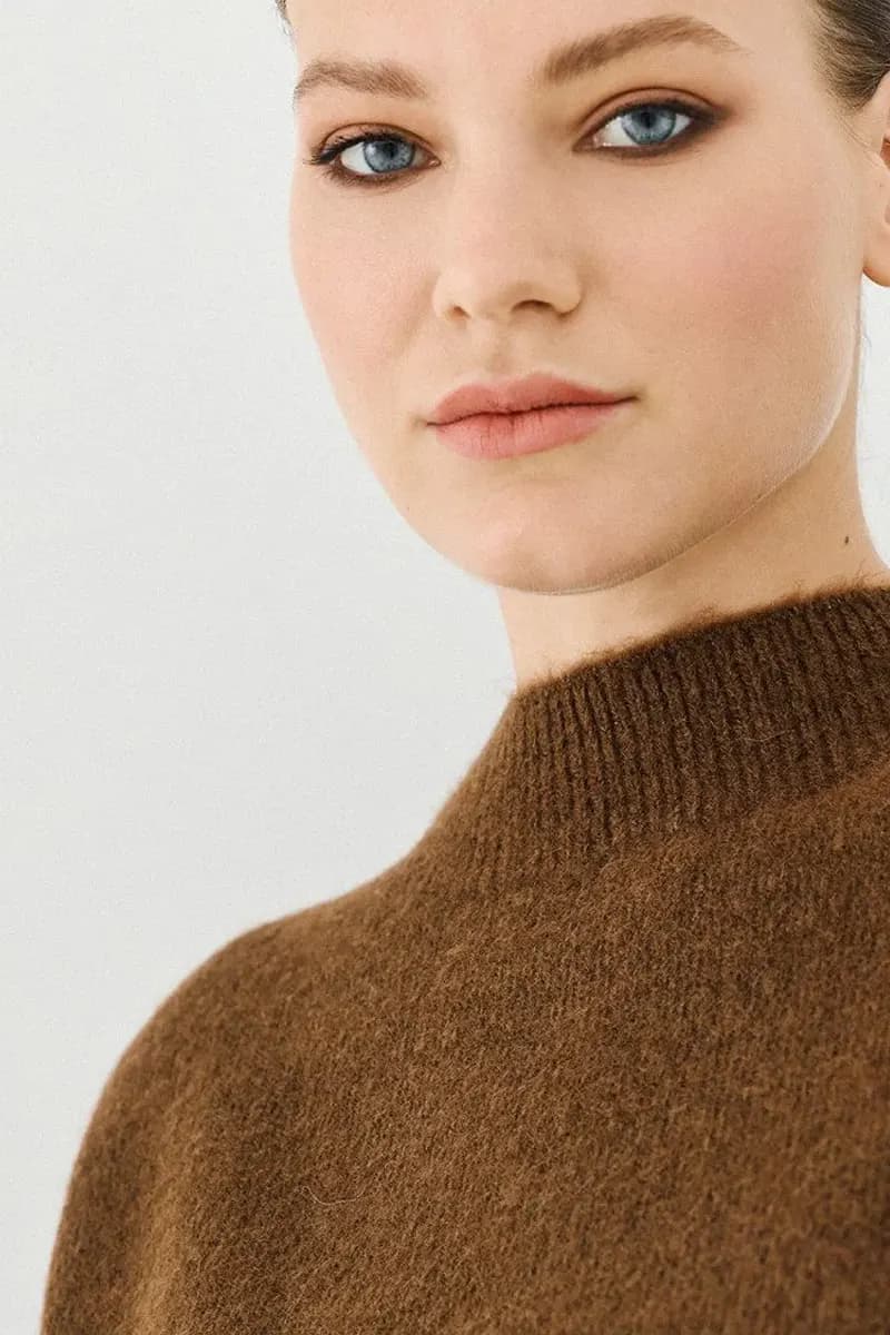 Top smanicato in maglia con maniche in pizzo | ACCESS FASHION - 3