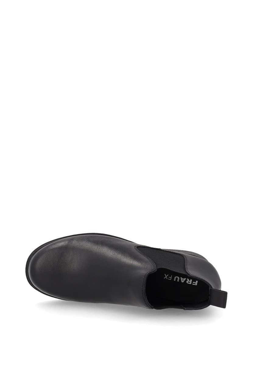 Frau beatles donna nero comfort in morbida pelle - 5