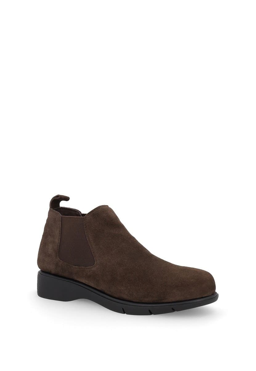 Frau beatles donna Desy comfort in camoscio color brown - 2