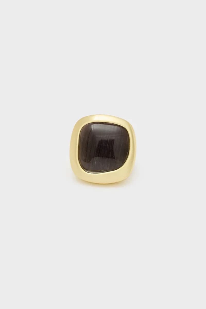 Anello Pia con pietra | NALÌ - 2