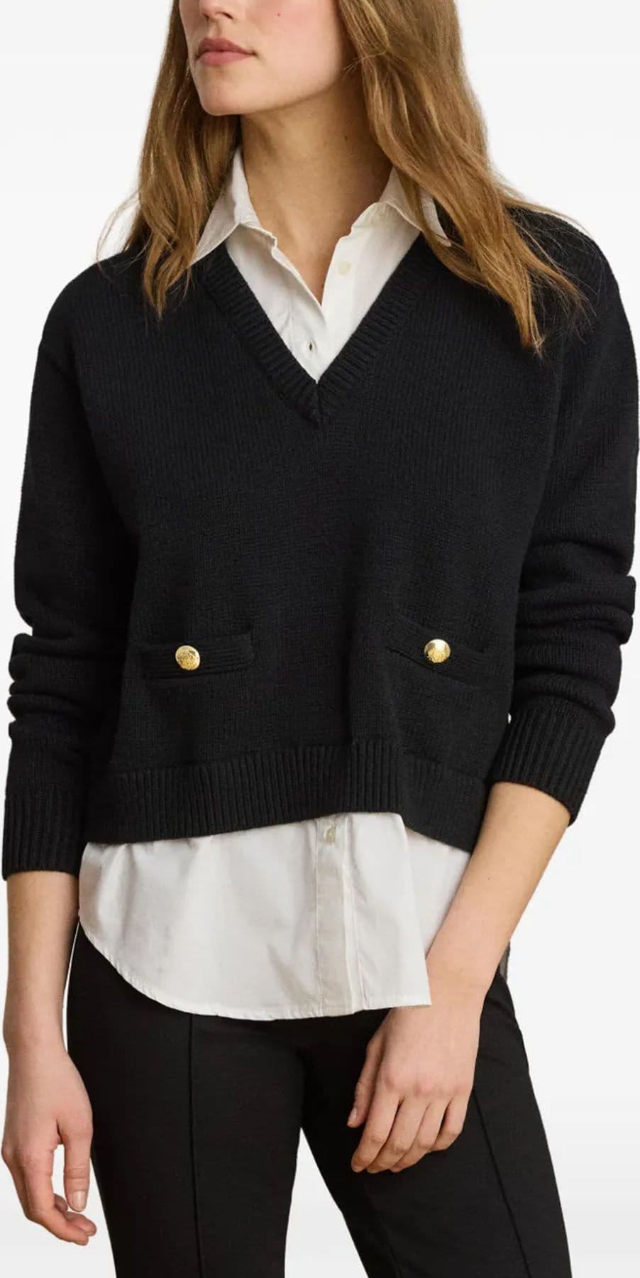 Lauren Ralph Lauren  Maglie Black/white - 3