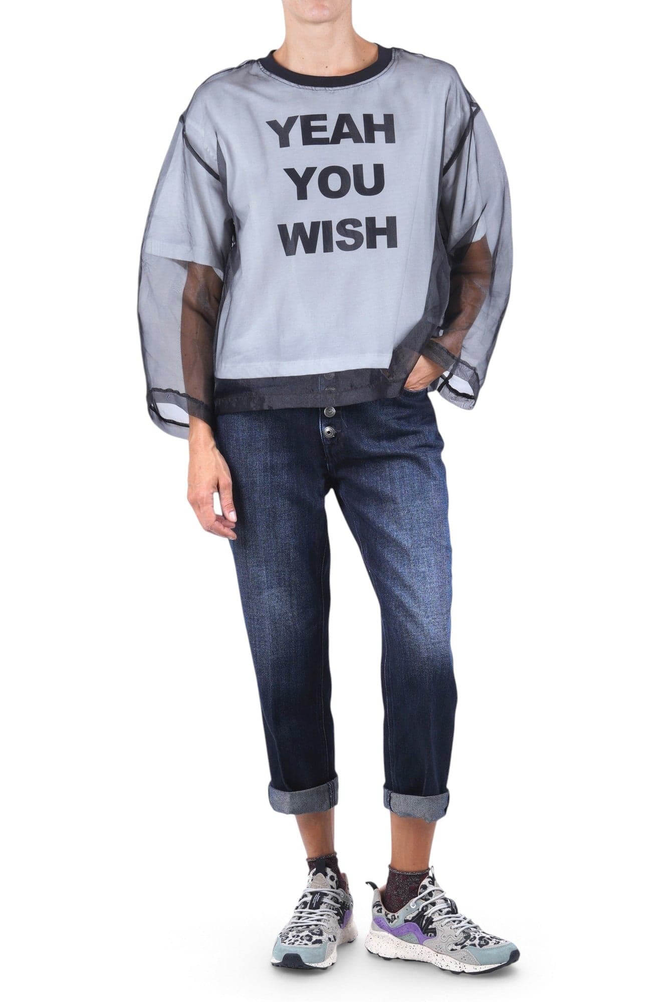 8PM 8pm - T-shirt - 480401 - Bianco/Nero - 2