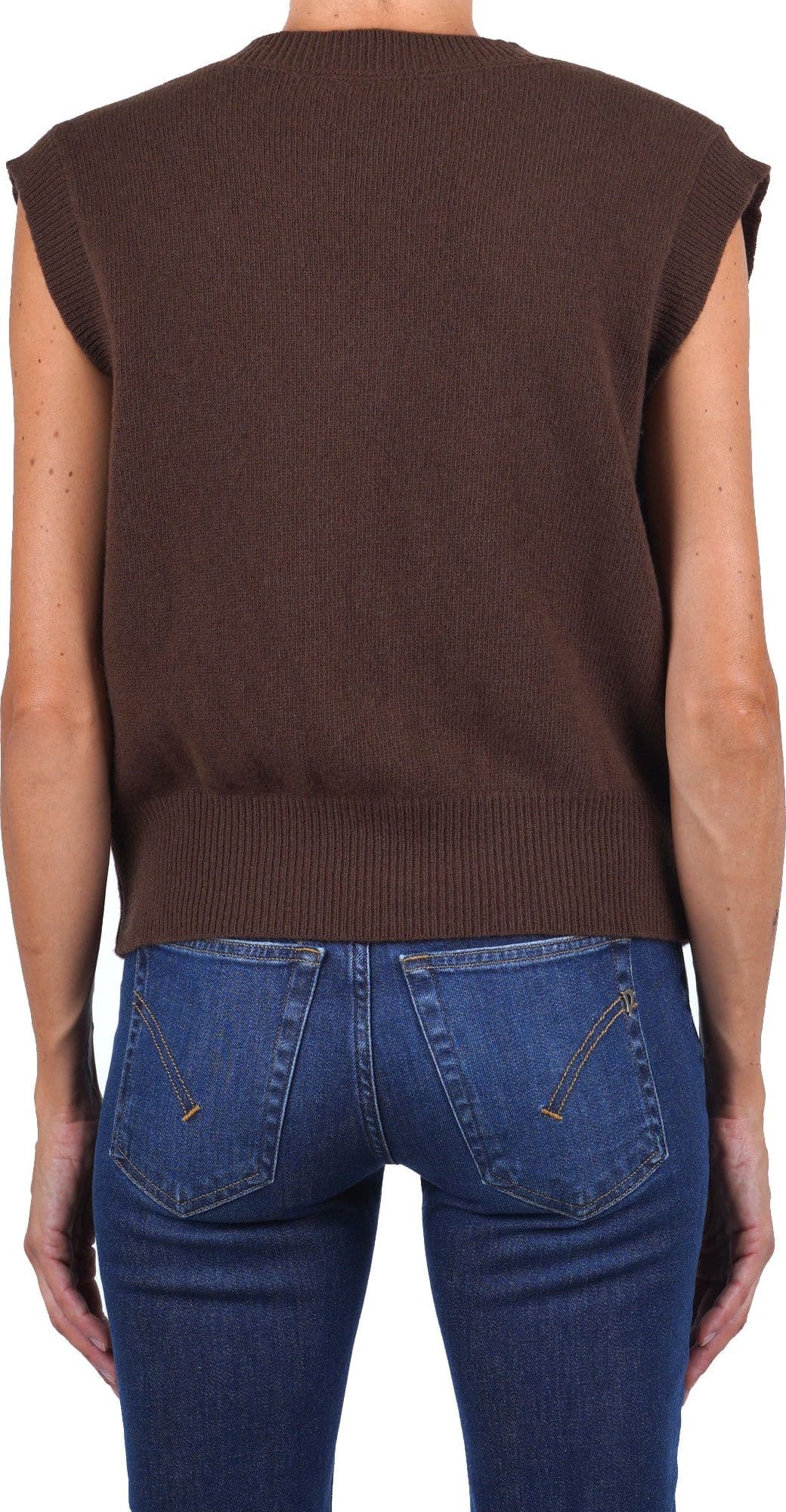 JUCCA Jucca - Gilet - 480447 - Cioccolato - 5