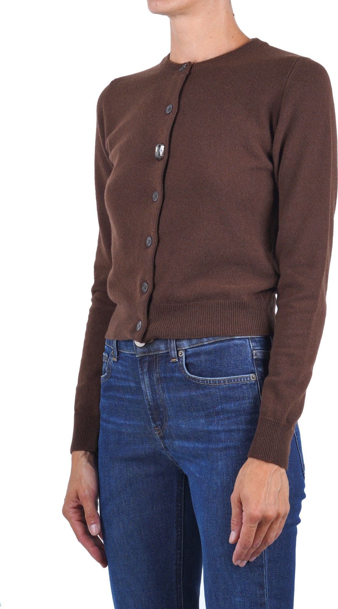 JUCCA Jucca - Cardigan - 480452 - Cioccolato - 4