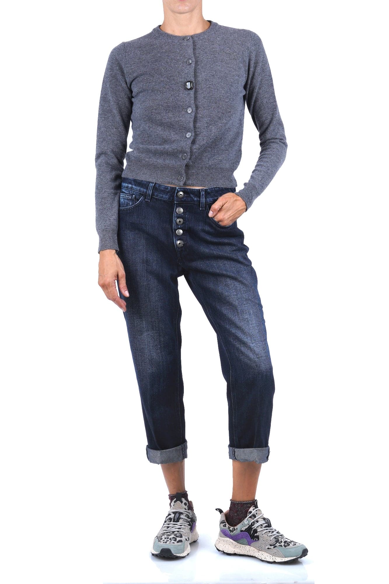 JUCCA Jucca - Cardigan - 480452 - Grigio - 2