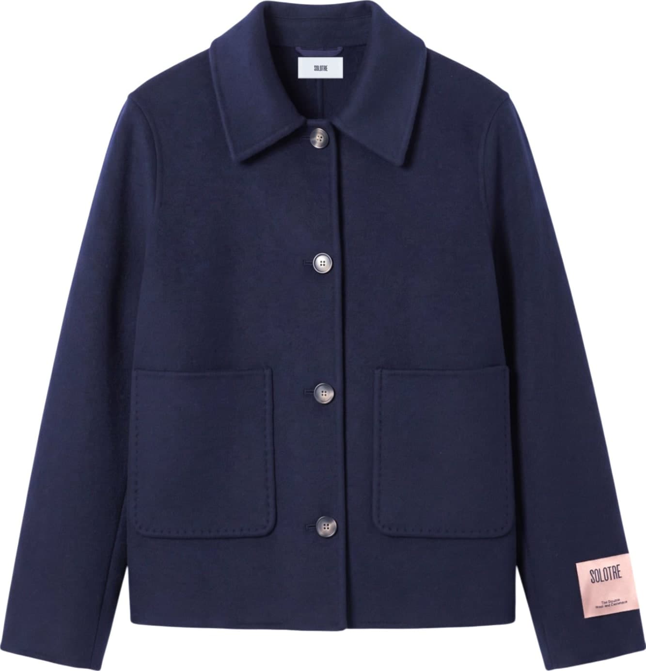 SOLOTRE Solotre - Cappotto - 480484 - Blu - 7