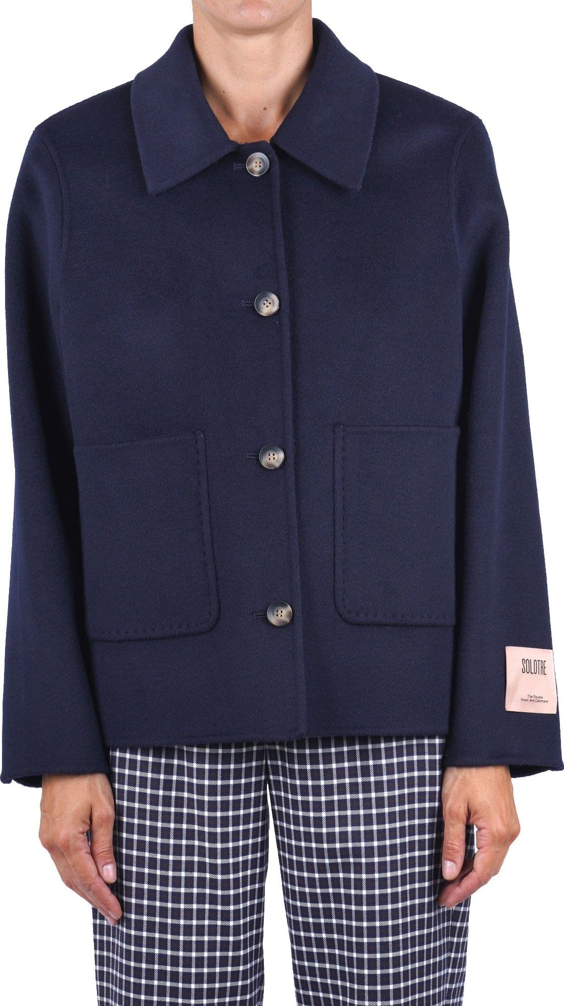 SOLOTRE Solotre - Cappotto - 480484 - Blu - 3