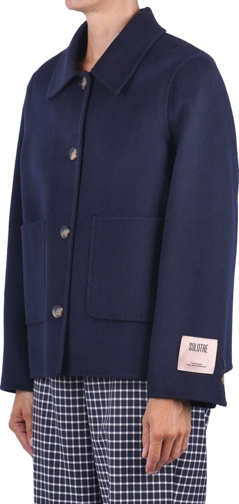 SOLOTRE Solotre - Cappotto - 480484 - Blu - 4