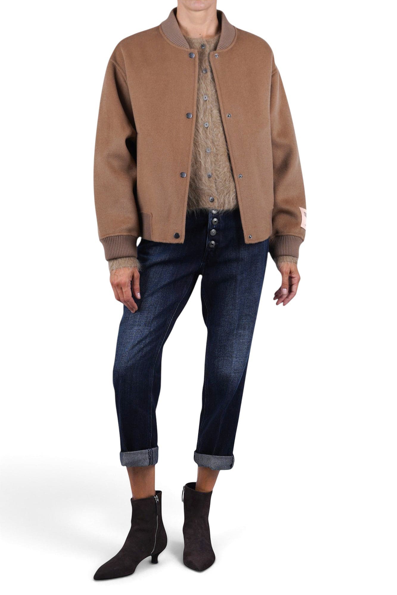 SOLOTRE Solotre - Bomber - 480485 - Cammello - 2
