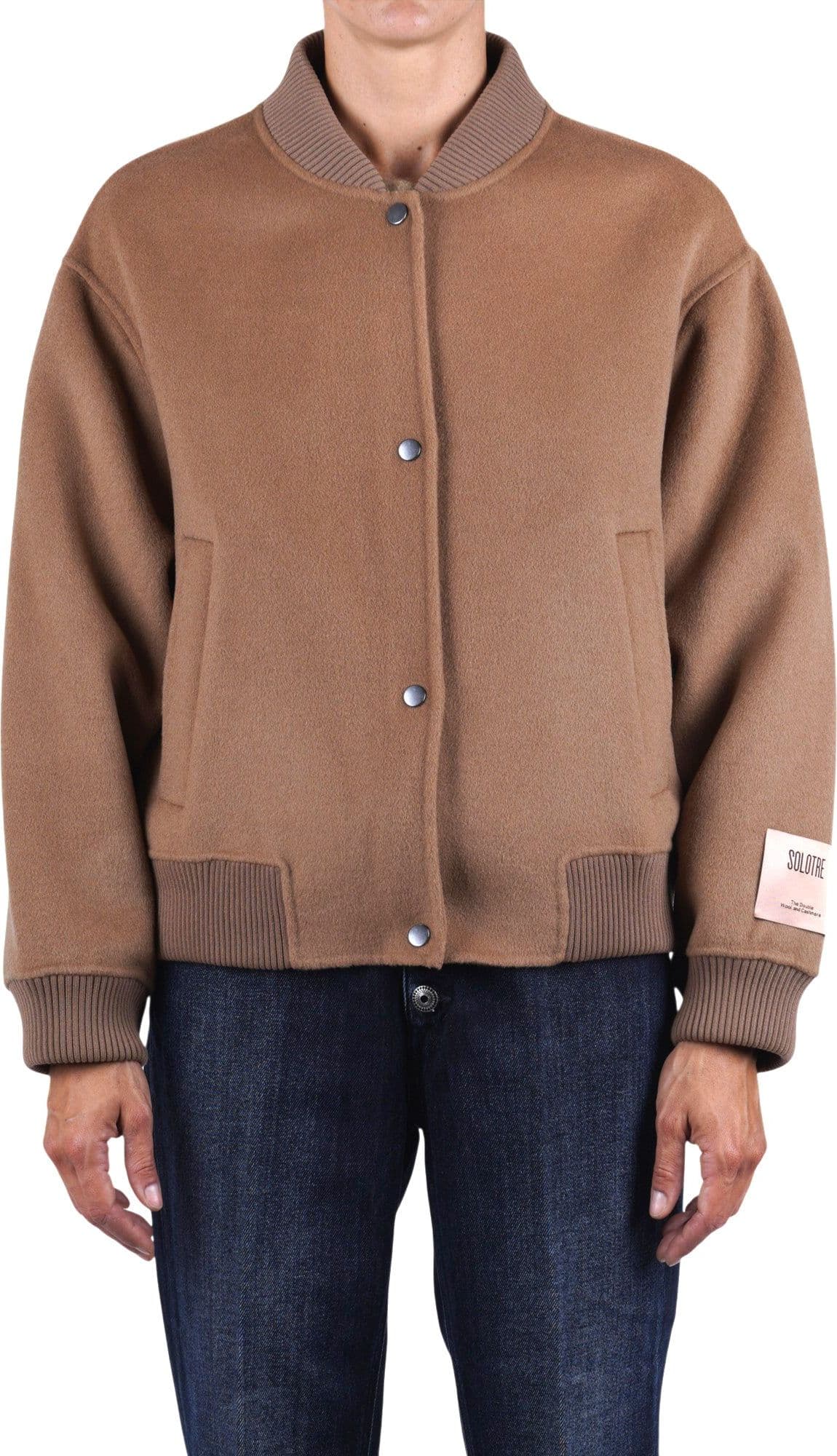 SOLOTRE Solotre - Bomber - 480485 - Cammello - 3