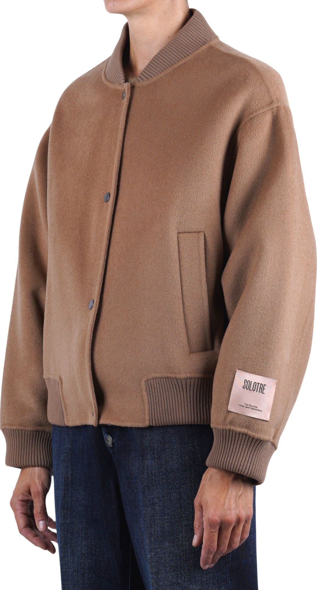 SOLOTRE Solotre - Bomber - 480485 - Cammello - 4