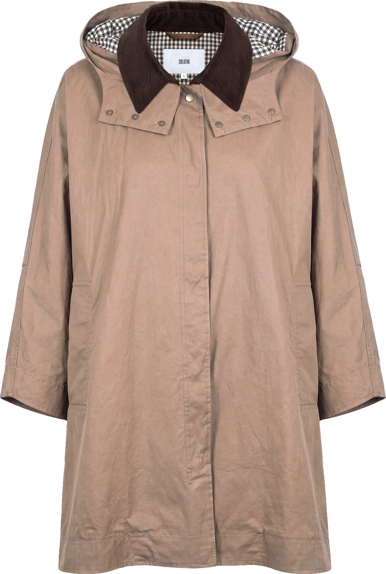 SOLOTRE Solotre - Cappotto - 480487 - Cammello - 8