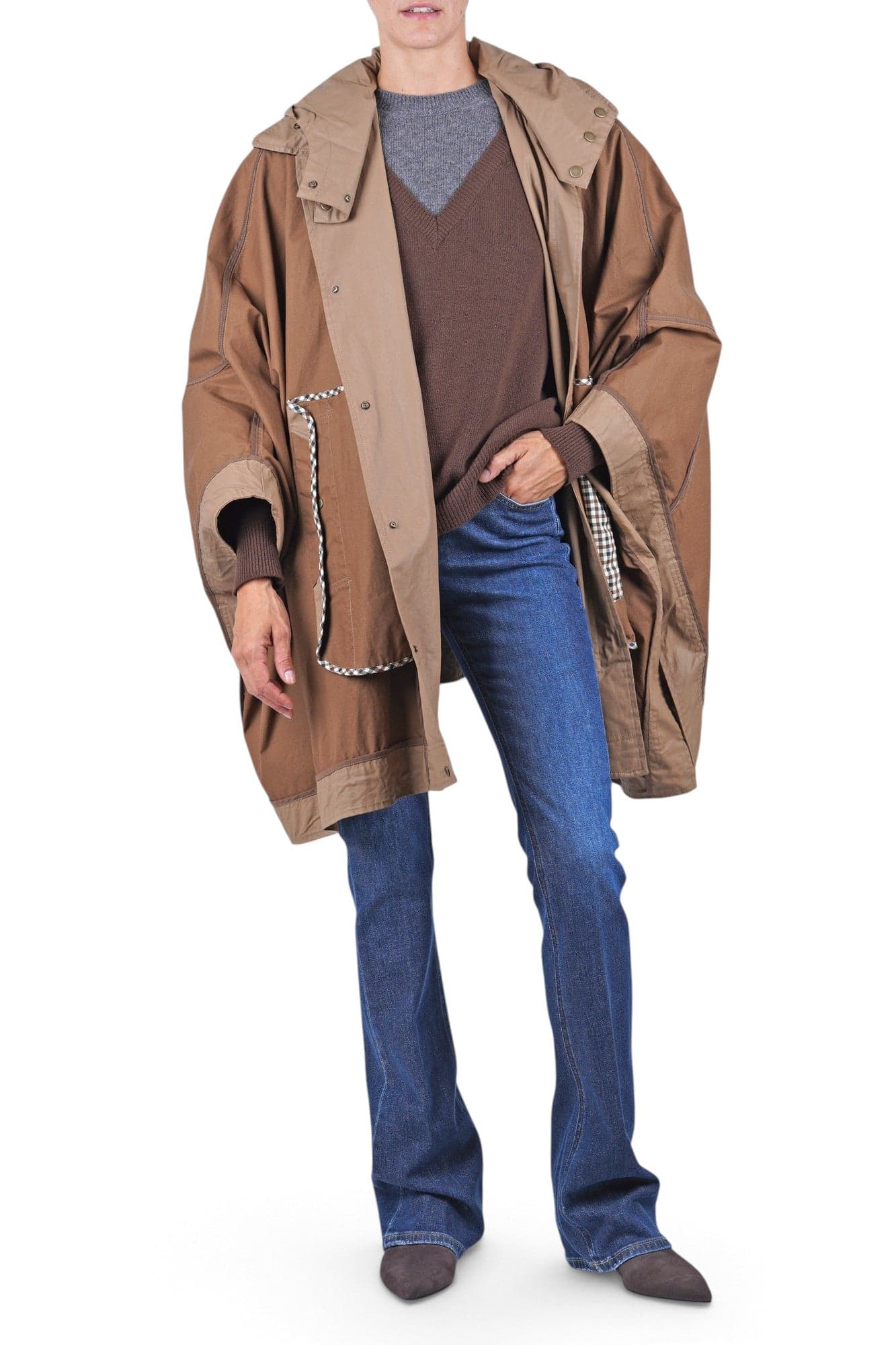 SOLOTRE Solotre - Cappotto - 480487 - Cammello - 3
