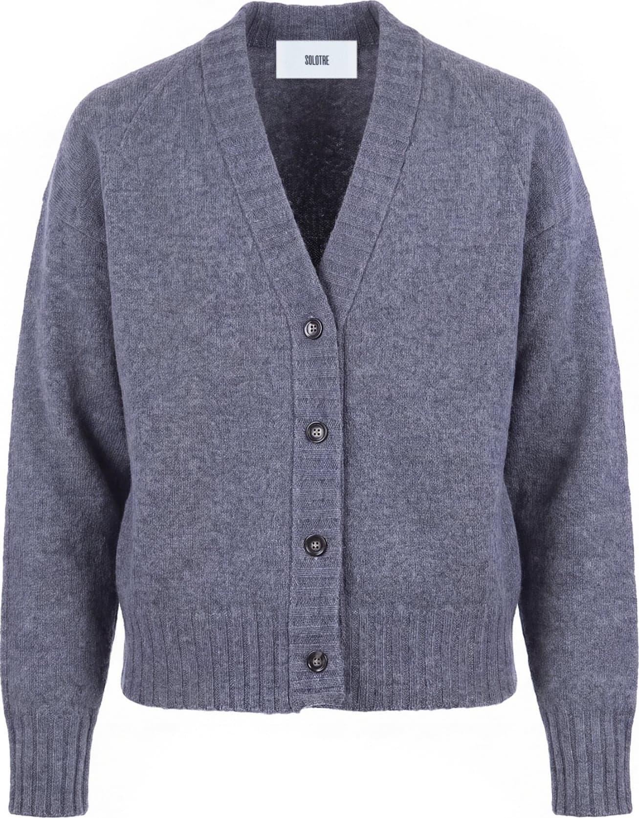 SOLOTRE Solotre - Cardigan - 480498 - Grigio - 7