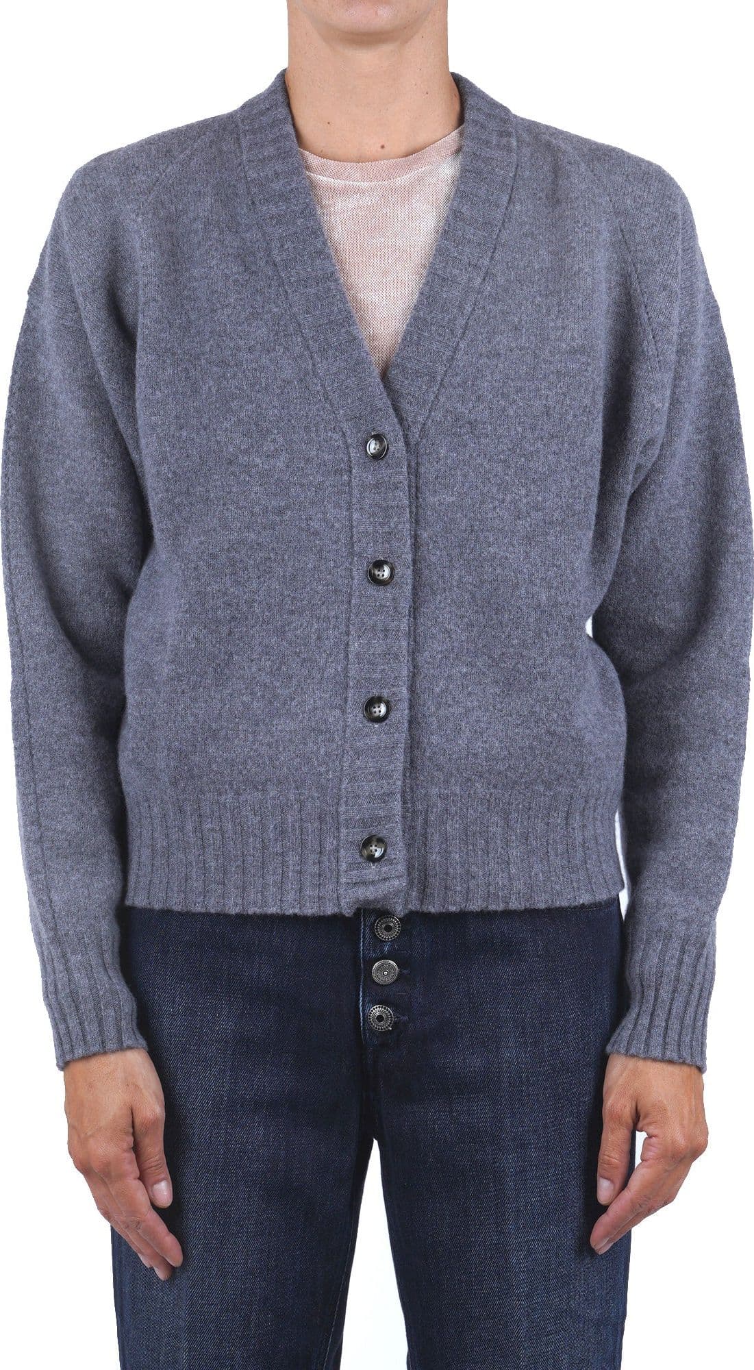 SOLOTRE Solotre - Cardigan - 480498 - Grigio - 3