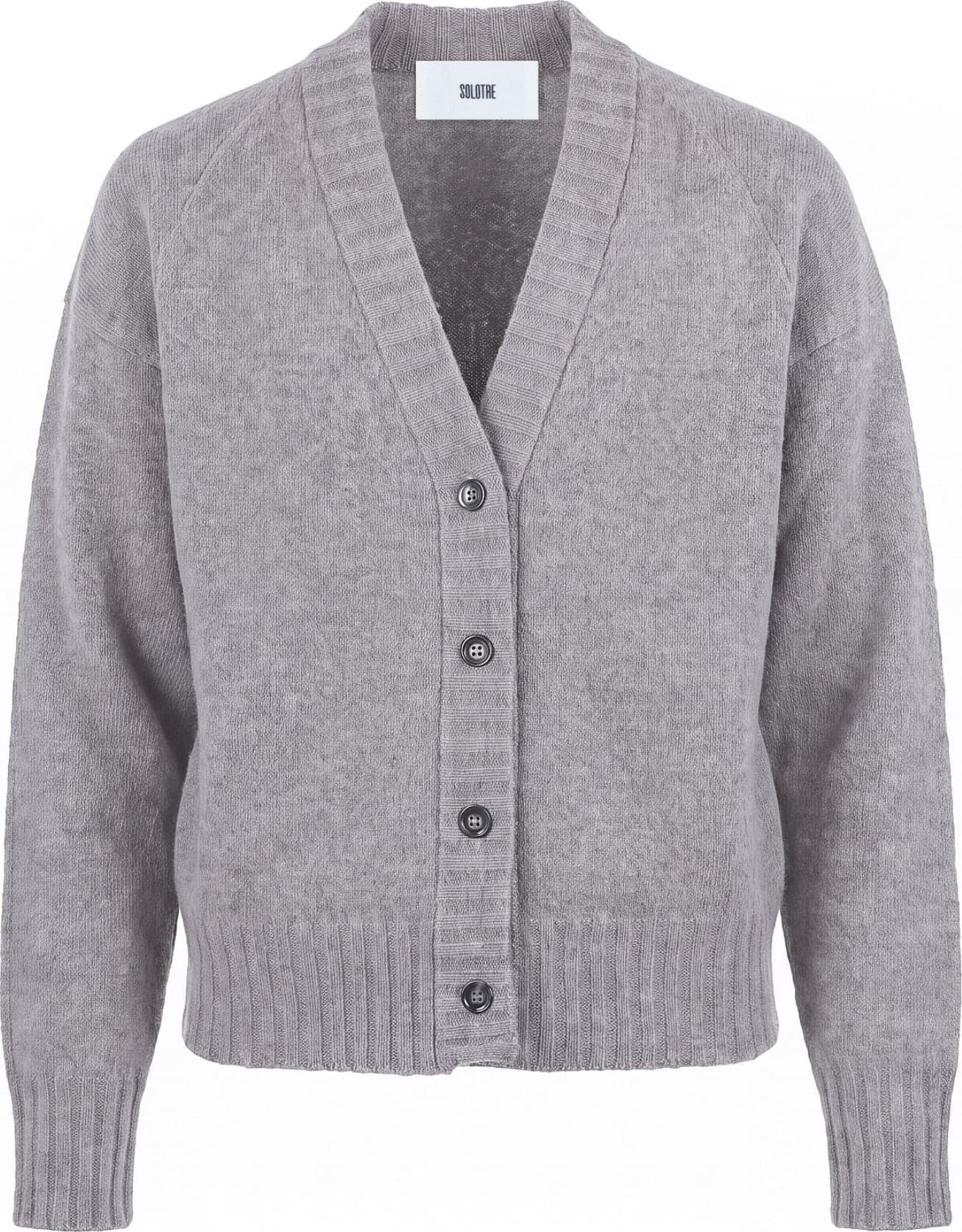 SOLOTRE Solotre - Cardigan - 480498 - Taupe - 7