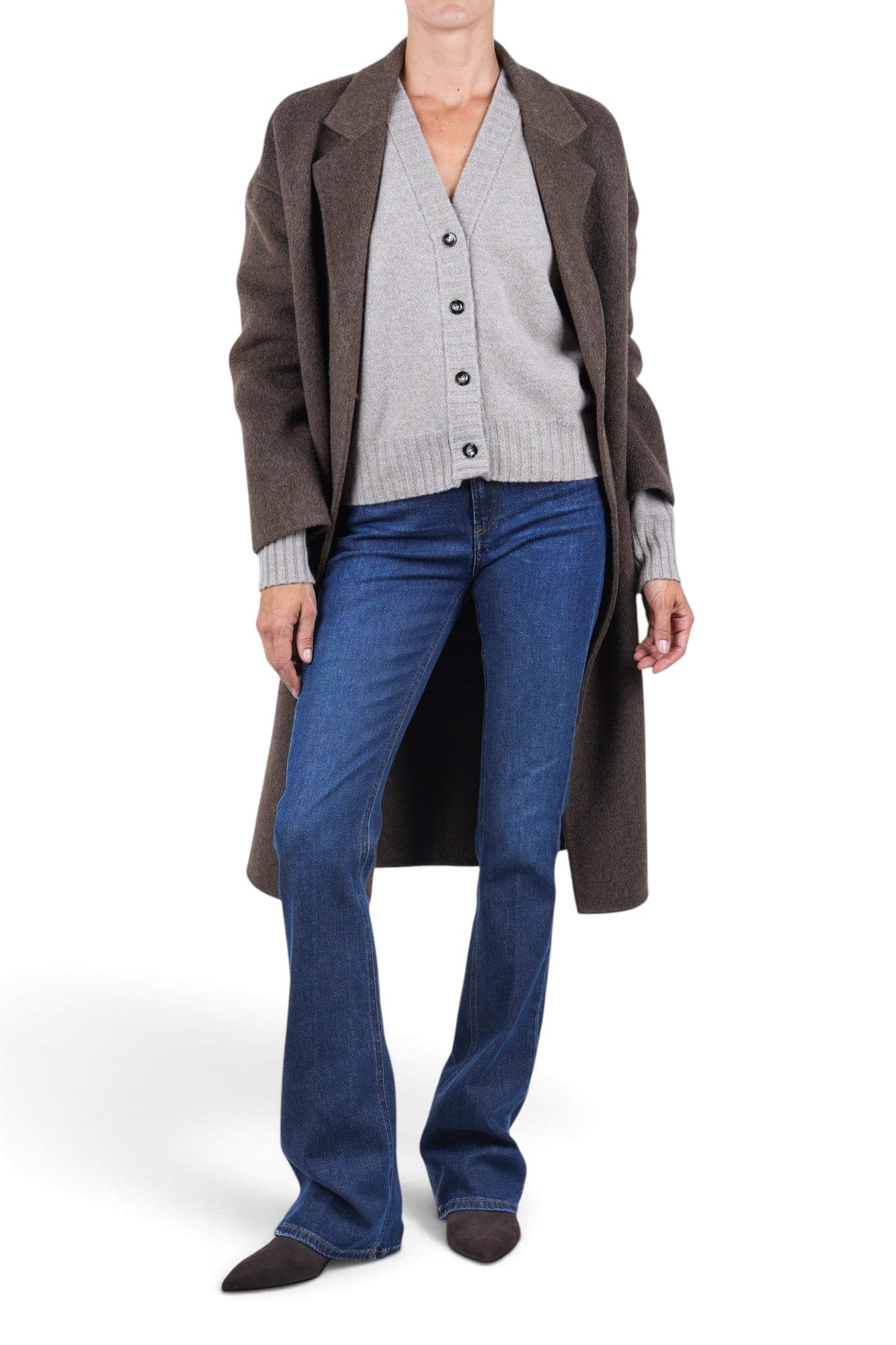 SOLOTRE Solotre - Cardigan - 480498 - Taupe - 2