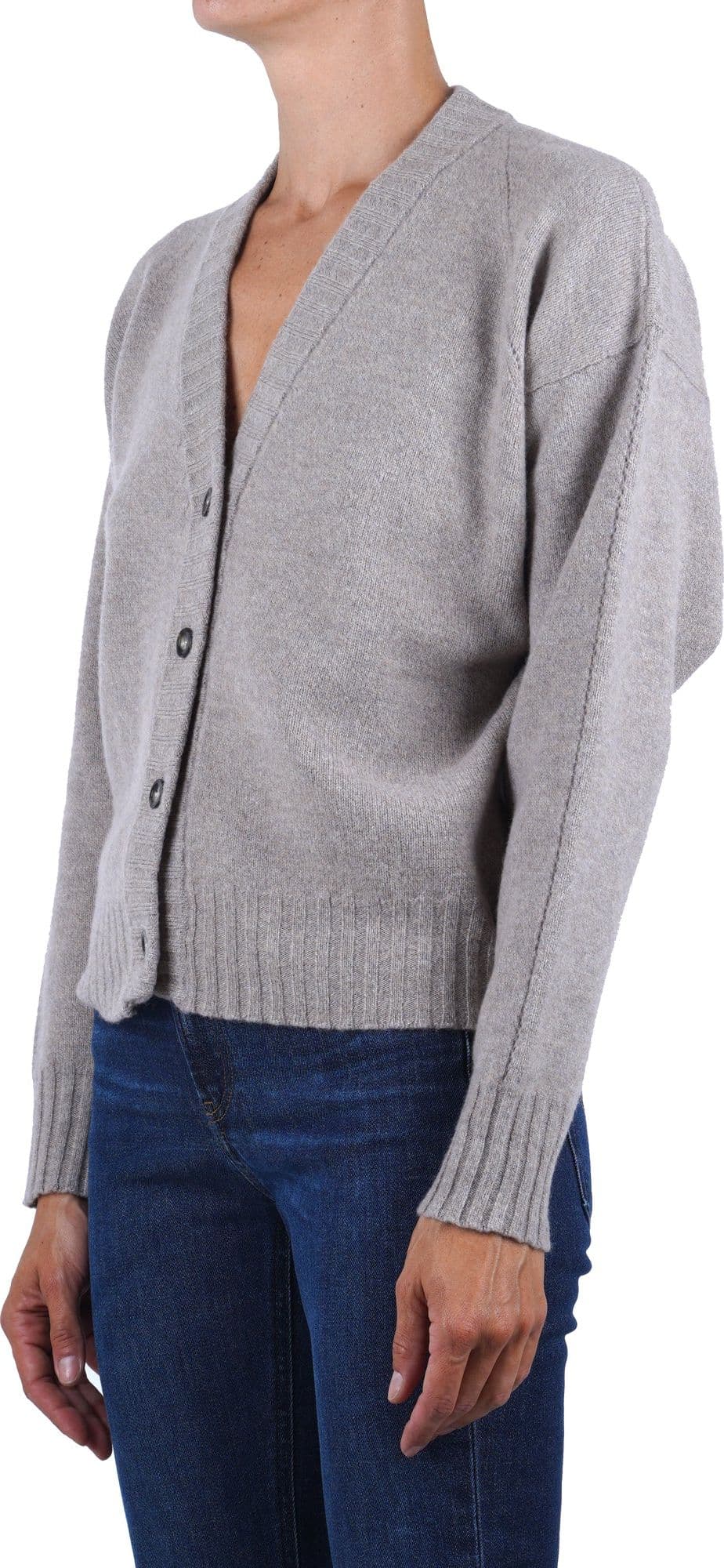 SOLOTRE Solotre - Cardigan - 480498 - Taupe - 4
