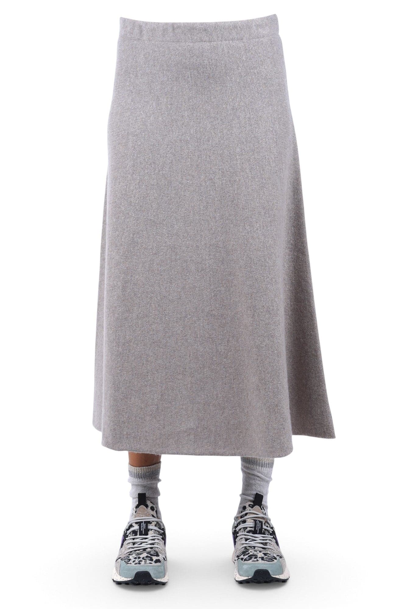 SOLOTRE Solotre - Gonna - 480508 - Taupe - 3