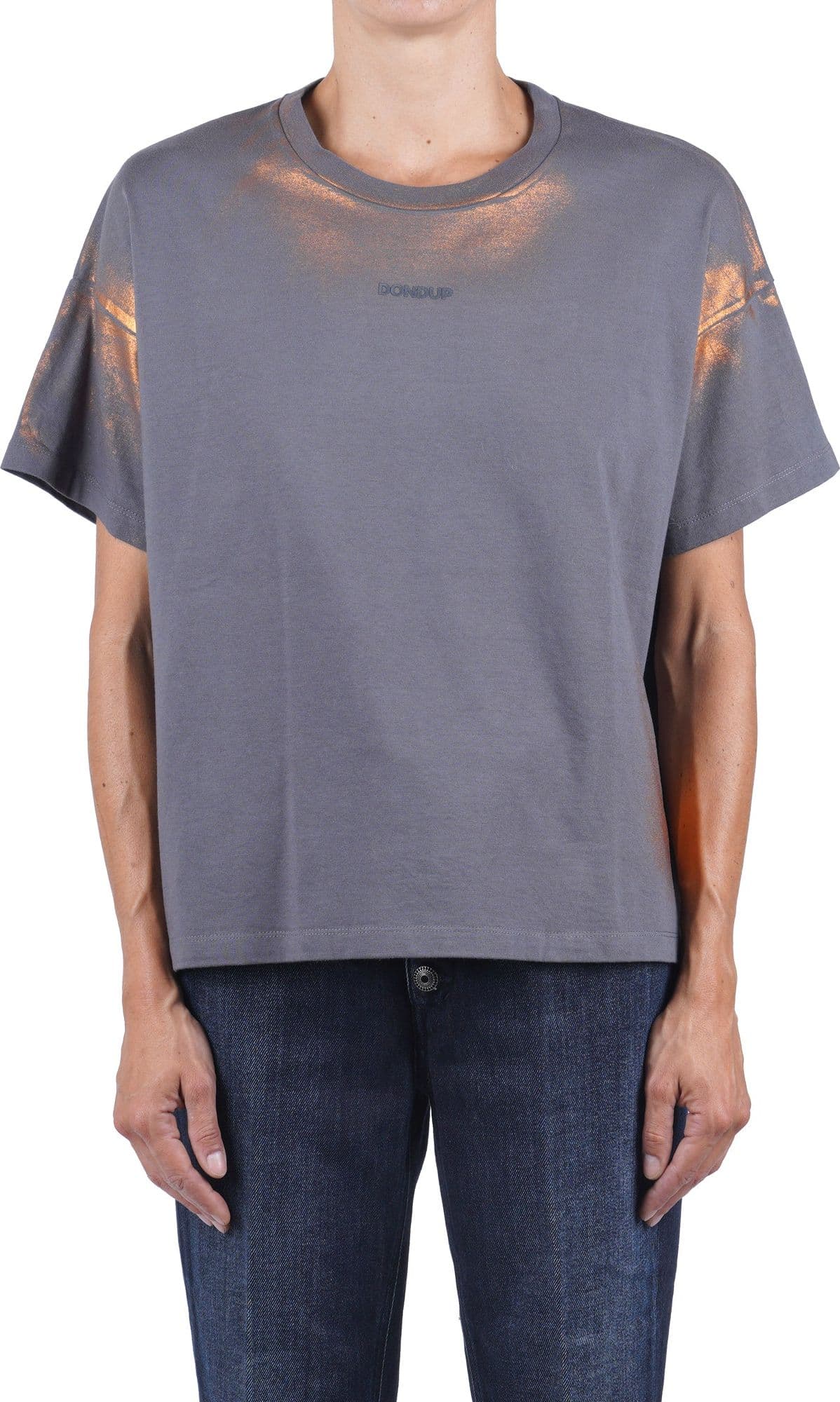 DONDUP Dondup - T-shirt - 480576 - Fantasia Grigio - 3