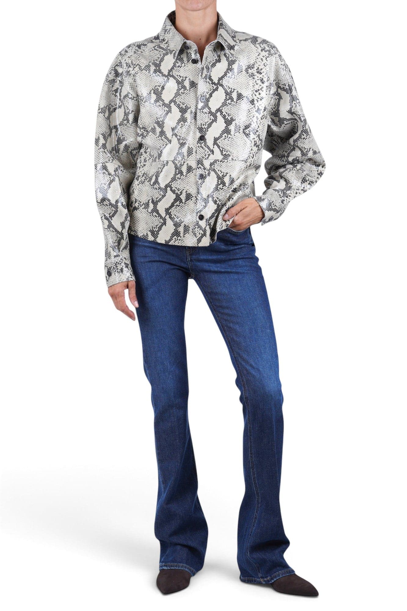 Alysi  - Camicia - 480600 - Panna/Nero - 2
