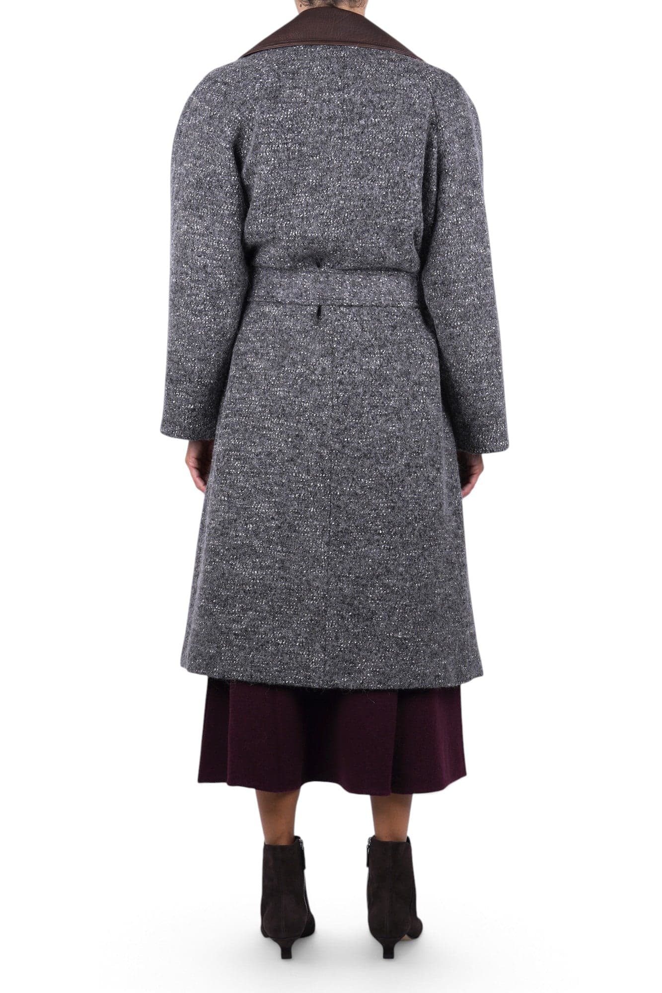 Alysi  - Cappotto - 480611 - Grigio/Marrone - 5