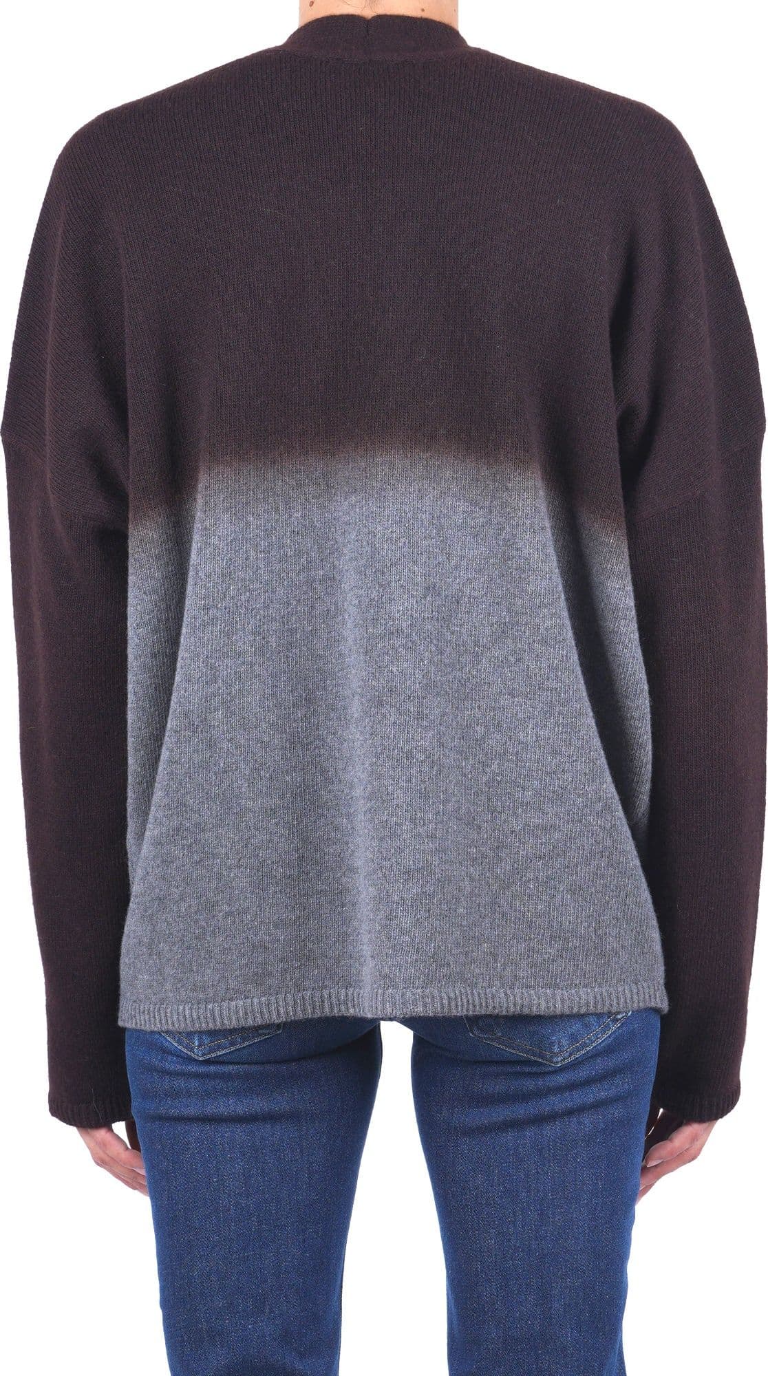 Alysi  - Cardigan - 480615 - Grigio/Marrone - 5