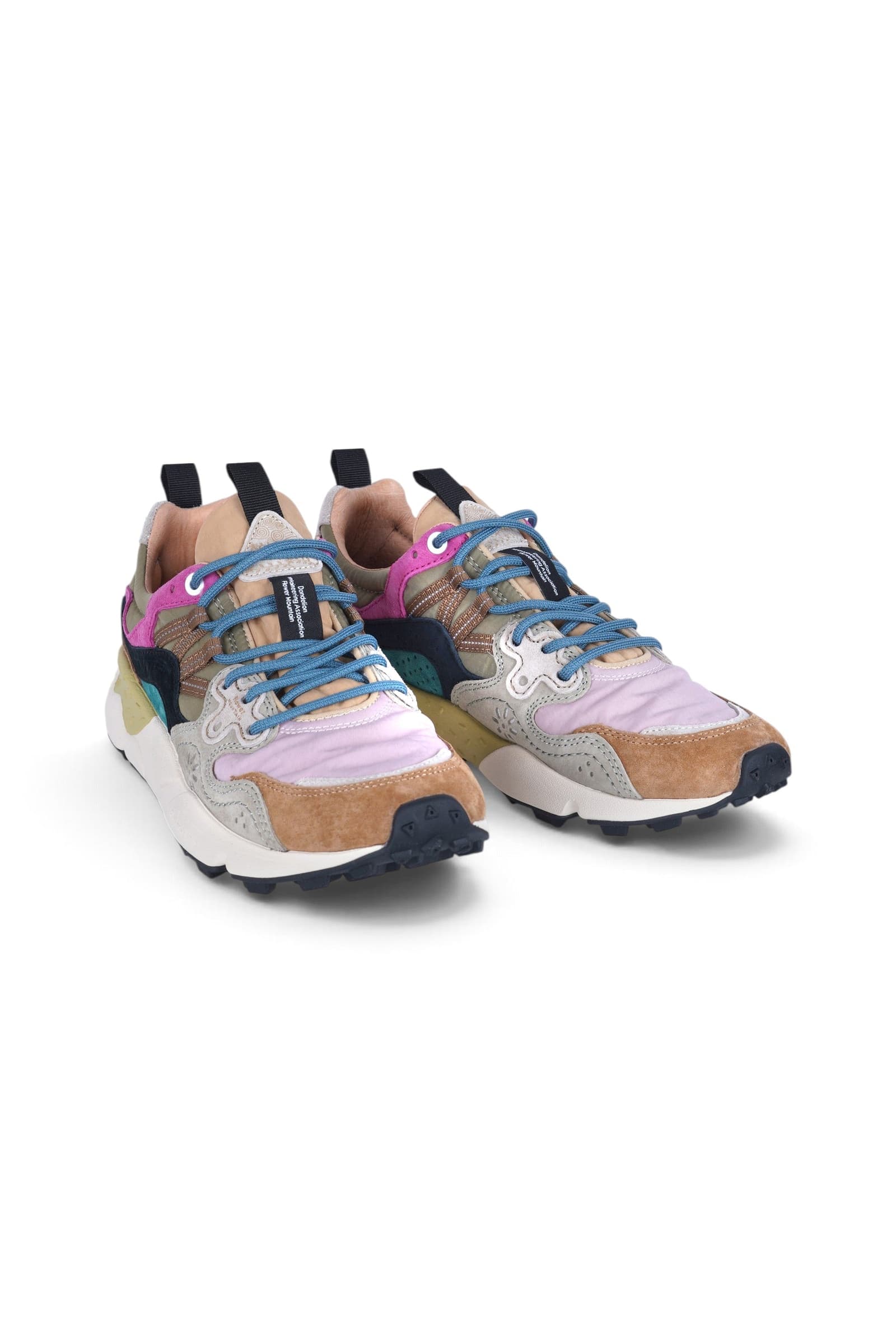 FLOWER MOUNTAIN Flower Mountain - Sneakers - 480802 - Rosa/Marrone - 2
