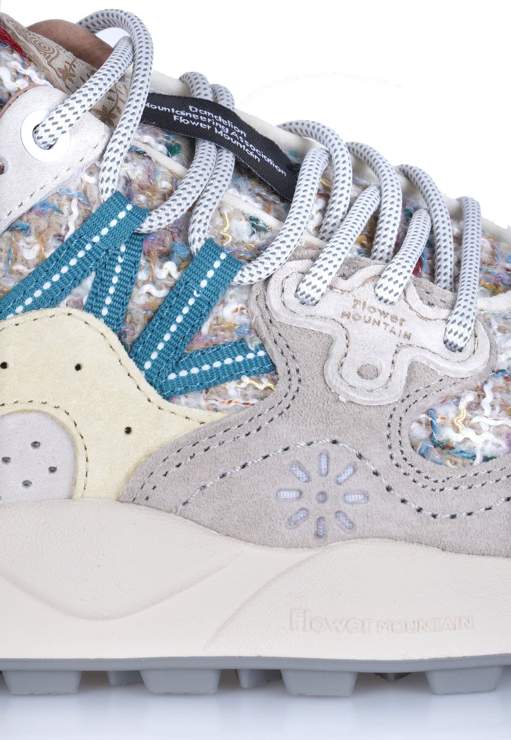 FLOWER MOUNTAIN Flower Mountain - Sneakers - 480803 - Beige/Ocra - 7
