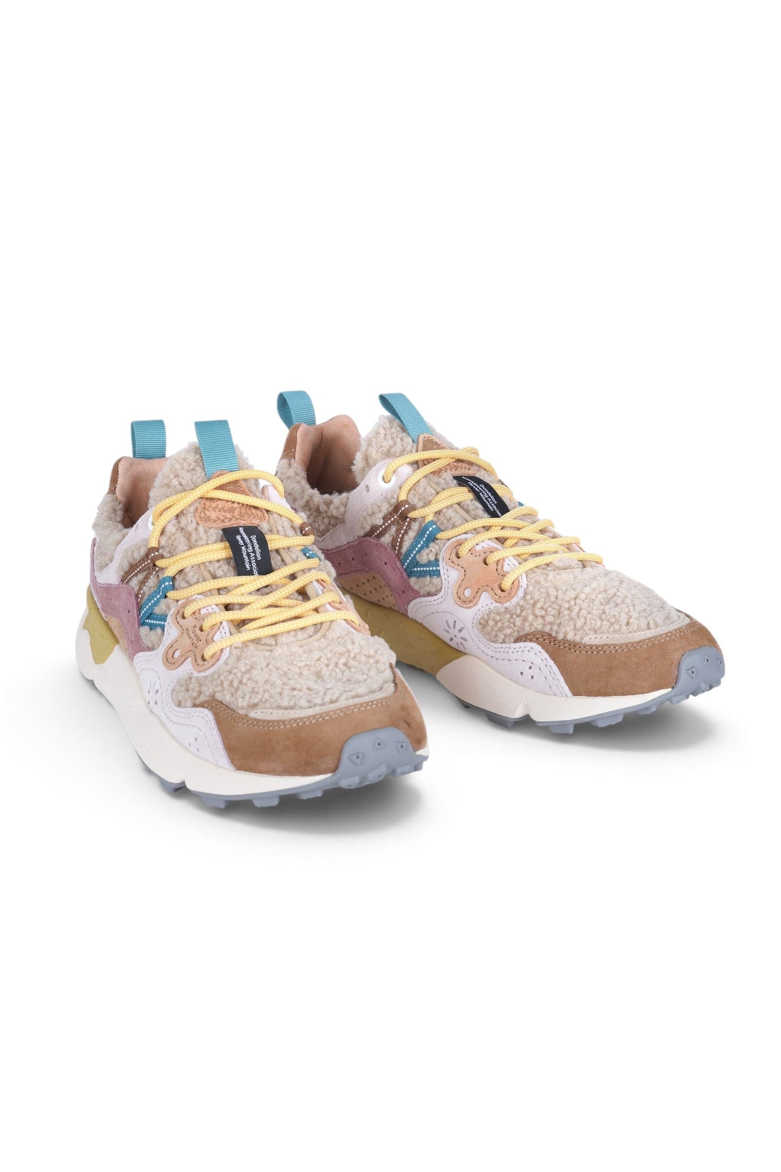 FLOWER MOUNTAIN Flower Mountain - Sneakers - 480804 - Rosa/Beige - 2