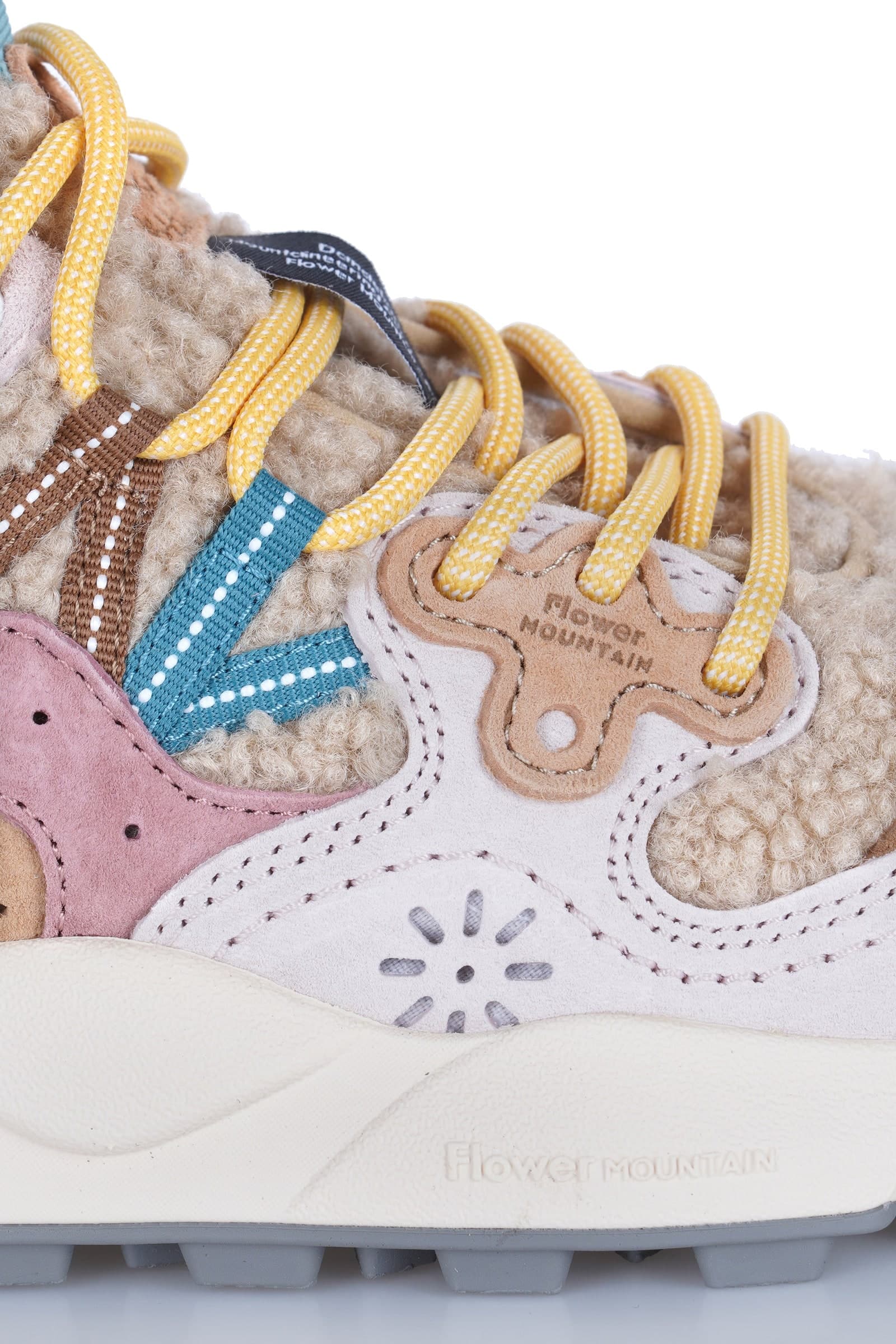 FLOWER MOUNTAIN Flower Mountain - Sneakers - 480804 - Rosa/Beige - 7