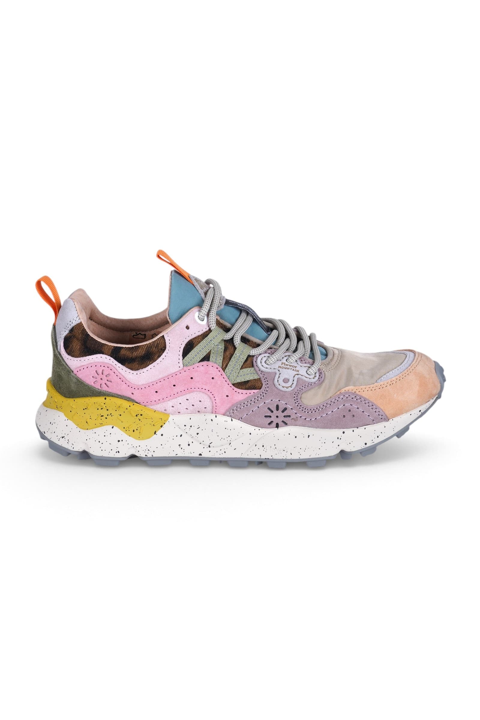 FLOWER MOUNTAIN Flower Mountain - Sneakers - 480806 - Grigio/Rosa - 8