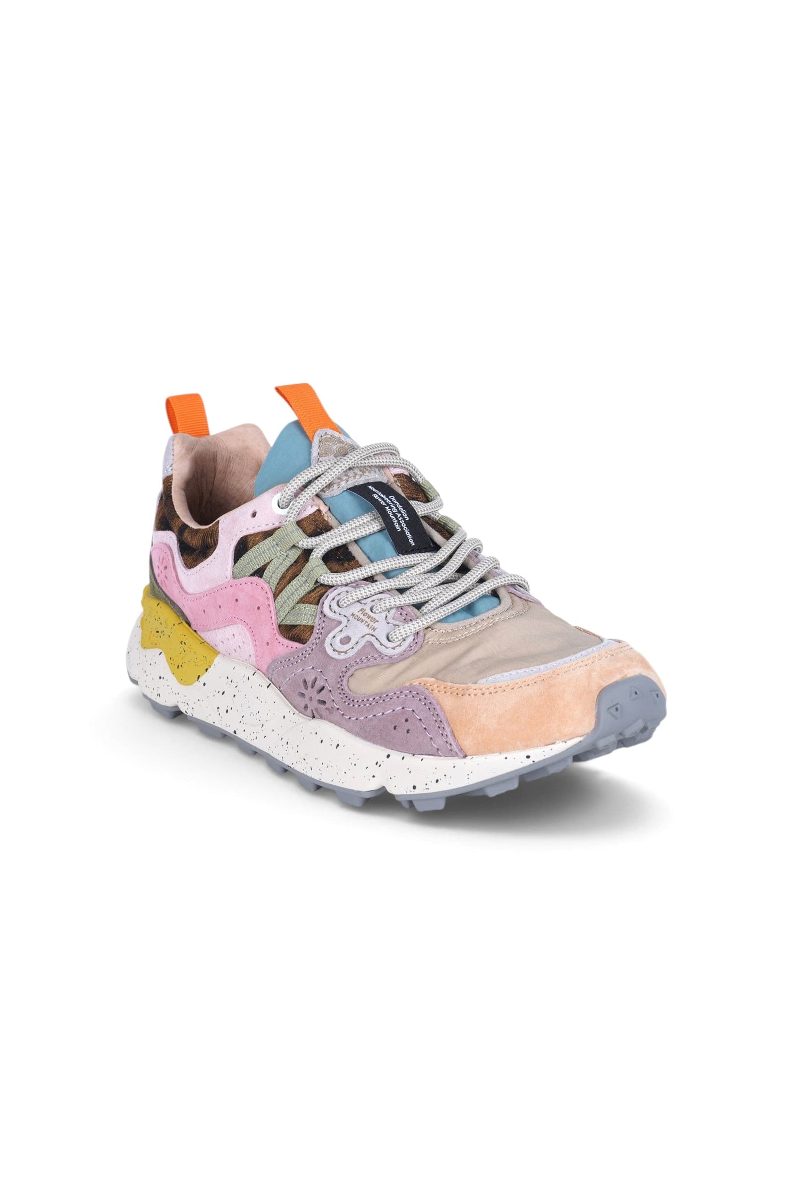 FLOWER MOUNTAIN Flower Mountain - Sneakers - 480806 - Grigio/Rosa - 3