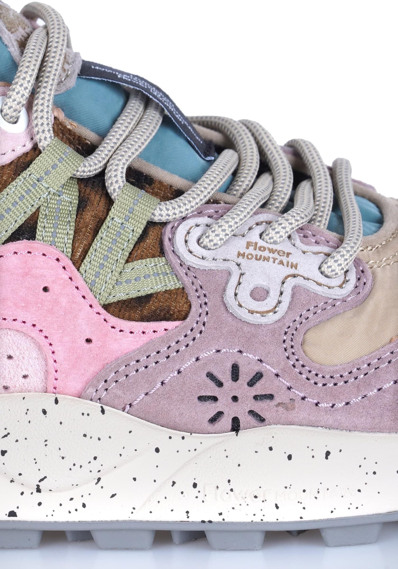 FLOWER MOUNTAIN Flower Mountain - Sneakers - 480806 - Grigio/Rosa - 7