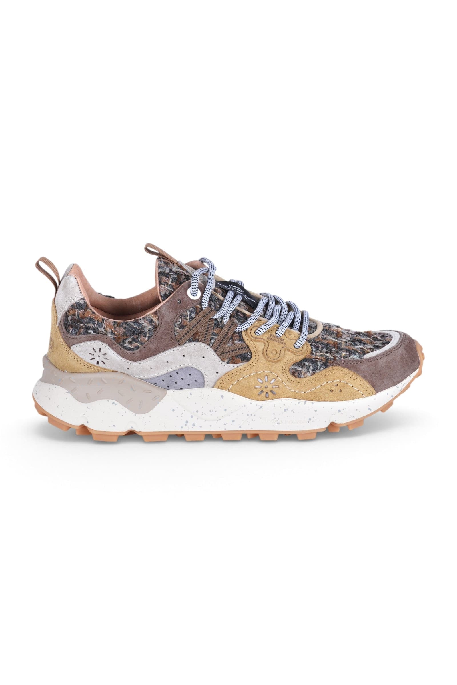 FLOWER MOUNTAIN Flower Mountain - Sneakers - 480807 - Marrone/Ocra - 8