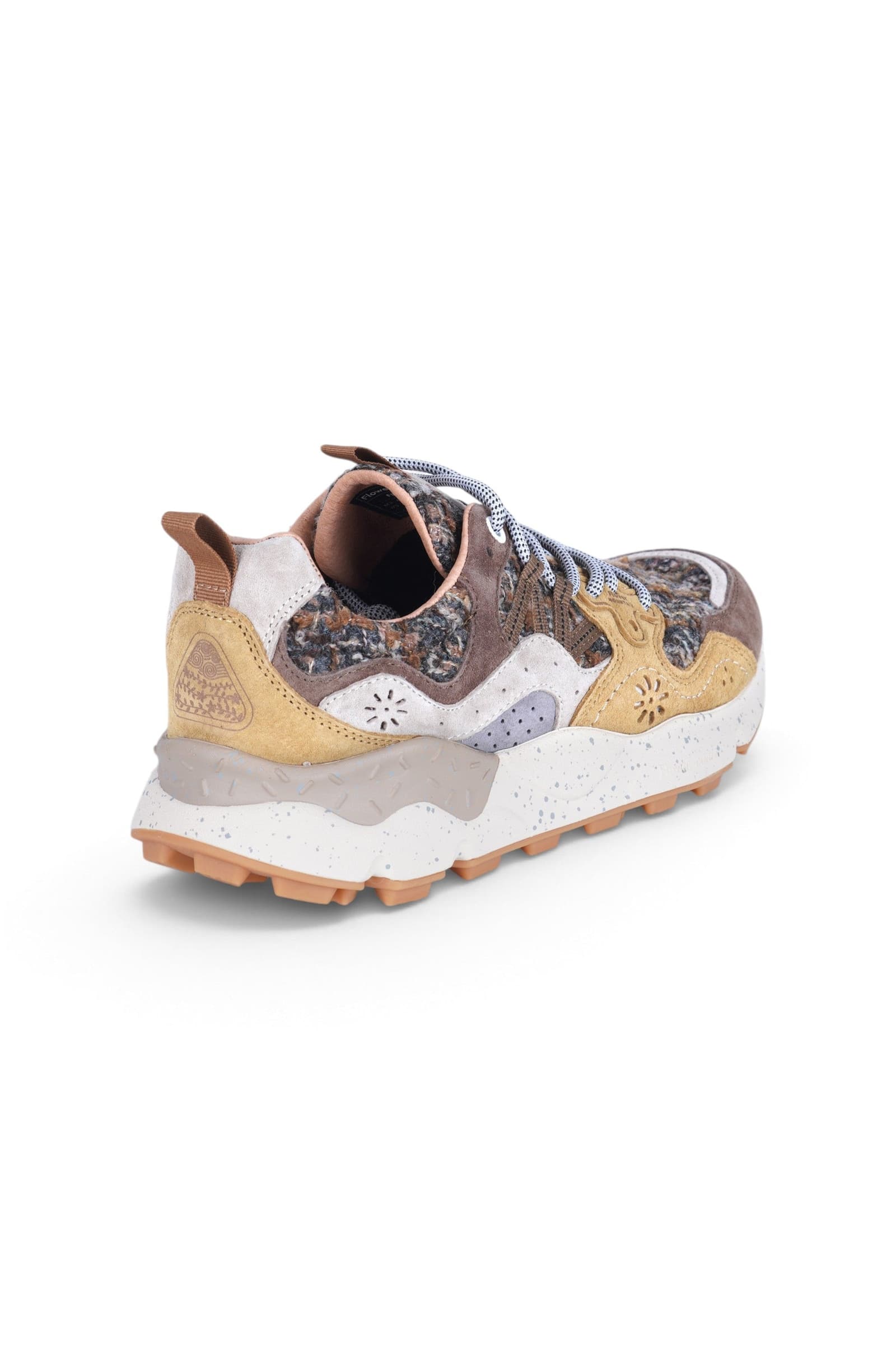 FLOWER MOUNTAIN Flower Mountain - Sneakers - 480807 - Marrone/Ocra - 4