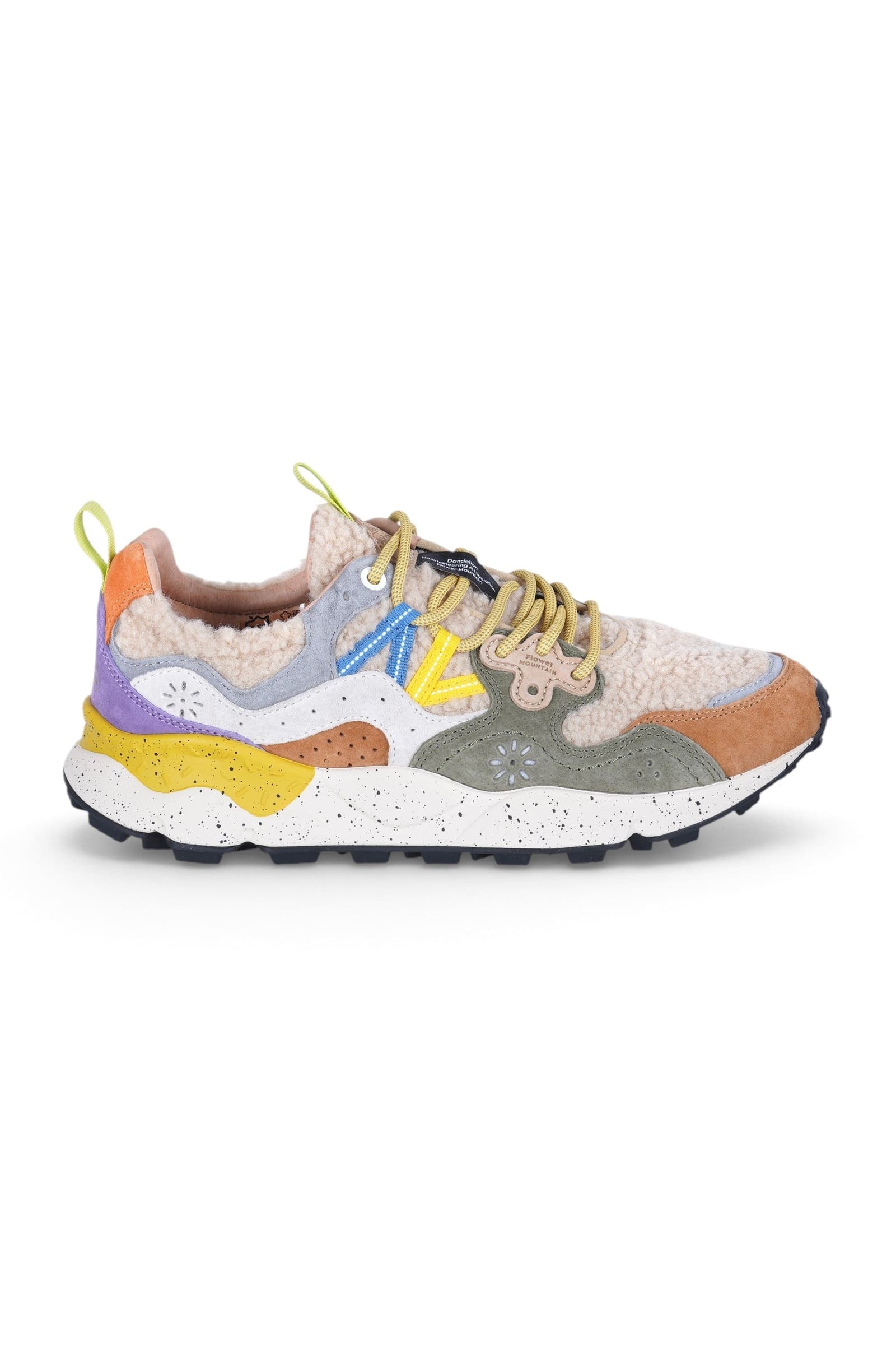 FLOWER MOUNTAIN Flower Mountain - Sneakers - 480808 - Beige/Verde - 8